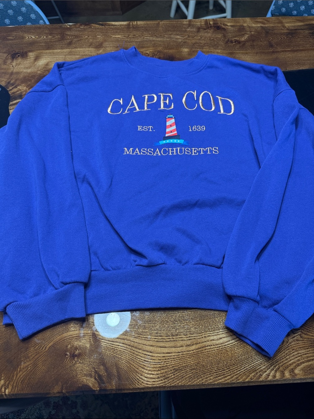 Cape Cod Massachusetts women's Crewneck Sweatshirt
